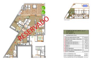 Planta baixa a Carrer mare de déu de loreto 57. Planta baja con terraza