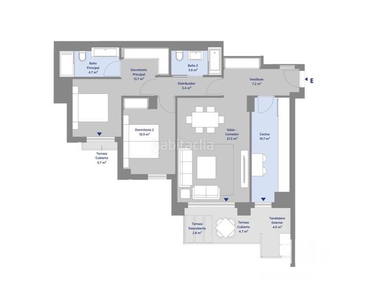 Foto b7297f58-4fb2-43a3-a059-43e3418a901c. Location appartement avec chauffage parking piscine dans Madrid