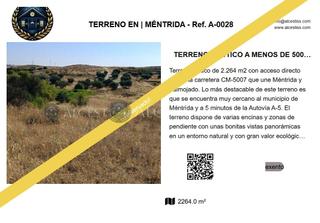 Rural plot in Méntrida. Terreno rustico a menos de 500 metros de la entrada de mentrida