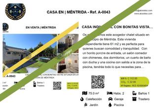 Chalet in Méntrida. Casa individual con bonitas vistas situada en una urbanización d