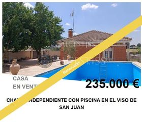 Xalet a Viso de San Juan (El). Chalet independiente con piscina en el viso de san juan