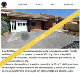 Casa adosada en Méntrida