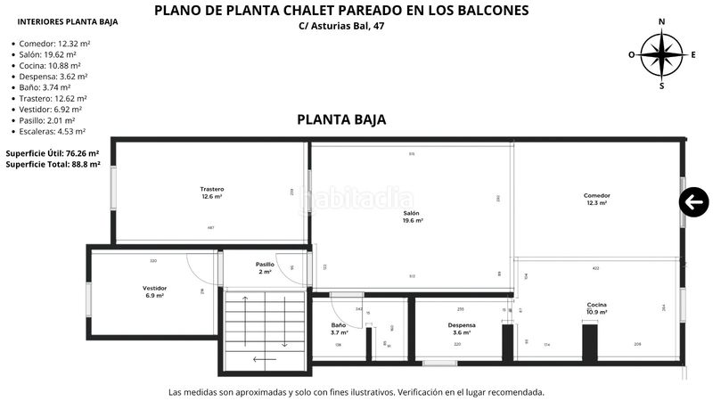 Foto e0c92a7d-a76a-42fc-bd7d-b169e90c563d. Casa aparellada amb xemeneia calefacció aparcament piscina a Torrevieja