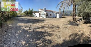 Finca rústica  Guadalimar. Casa con olivas.