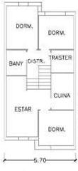 Appartement à Can Deu. Piso ocupado / sin posesión en sabadell , barcelona