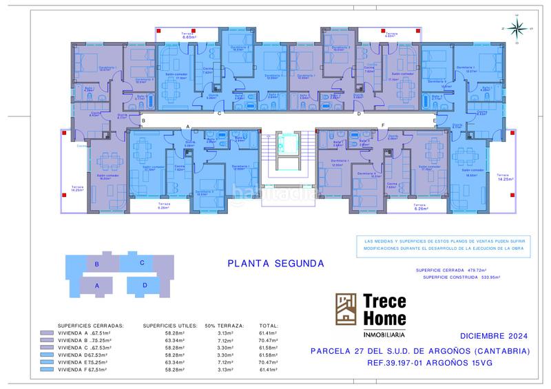 Foto aa4ea5da-41c7-482a-b5ab-0e4a31be447b. Piso 67m<sup>2</sup> en calle juan josé san emeterio lavín 3 en Argoños