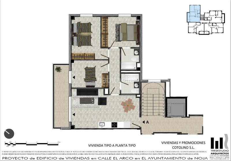 Foto 1af3016e-1d3f-451e-aad8-b5f911b3419f. Appartement 88m<sup>2</sup> dans calle el arco 15 dans Palacio Noja