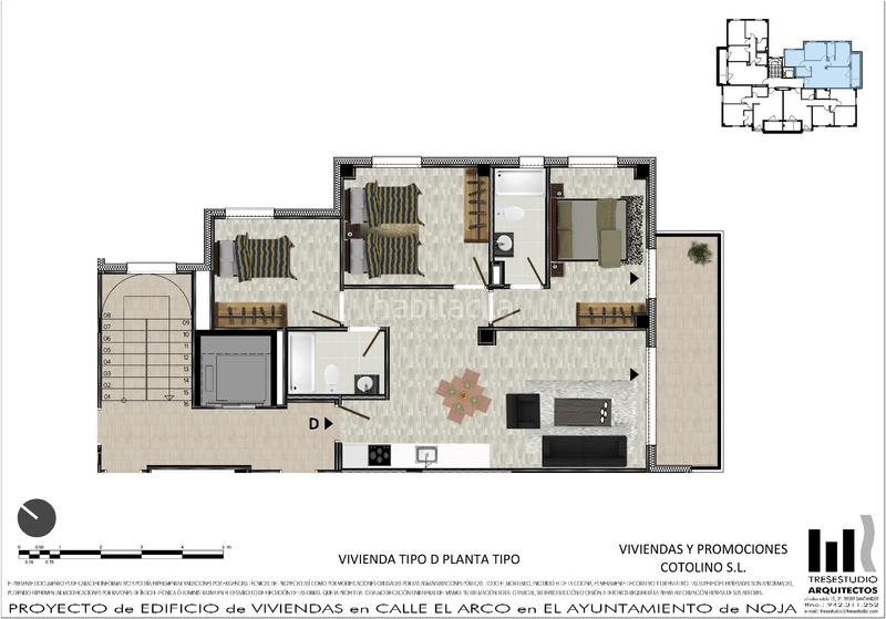Foto 65917794-aa9e-4bf6-884e-f09ad3a89599. Appartement 86m<sup>2</sup> dans calle el arco 15 dans Palacio Noja