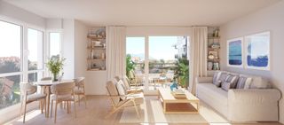 Appartement à La cabaña 5. Piso en venta en noja, 2 dormitorios.