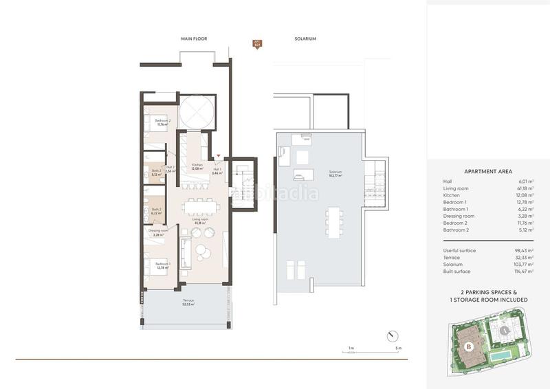 Foto 5cd68588-8af9-4021-b9a5-d1285eecfbfd. Attique avec parking dans Bel - Air Estepona