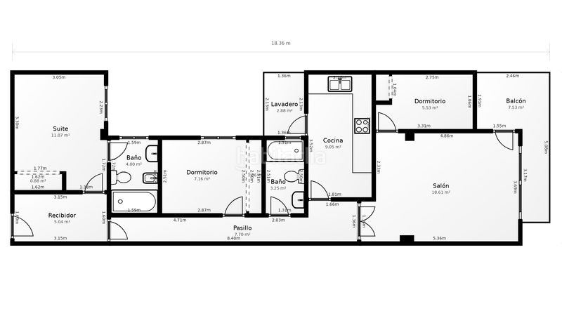 Foto 08078b86-becd-464f-b4f5-01798d6ac7f1. Apartament amb calefacció aparcament a Puerto Xàbia