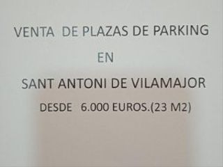Parking coche en Sant Antoni de Vilamajor. Plazas de aparcamiento