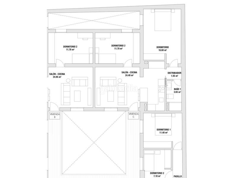 Foto c29fbaf6-3932-48c3-88a0-4771205abc3f. Etagenwohnung in Centro Histórico Cádiz