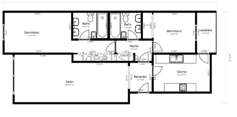 Foto cf251275-0955-43ef-b9d5-8e458a9caf32. Dachwohnung mit heizung parking pool in Elviria Marbella