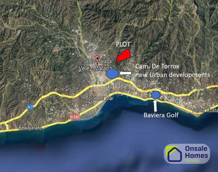 Foto 4e5c5fad-1172-4d40-8626-1c02d9be5c3c. Terreny residencial a Camino Algarrobo - Las Arenas Vélez - Málaga