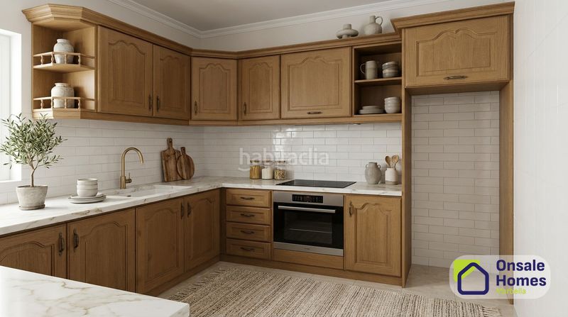Foto 8a6ab82d-dd7d-4e6c-b5a0-c3760e00f978. Casa aparellada amb aparcament a Mijas pueblo Mijas