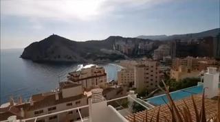 Pis  Calle laredo. ?? apartamento con vistas al mar en poniente, benidorm