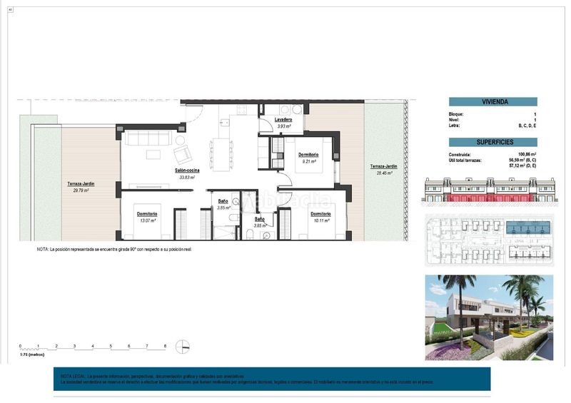 Foto 7f1245a7-5241-4ec2-a44d-78ddfc80a219. Casa amb aparcament piscina a Las Lomas de Rame-Bahía Bella Alcázares (Los)