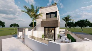 Casa a Pilar de la Horadada Ciudad. Exclusivos bungalows de nueva construcción con piscina privada e