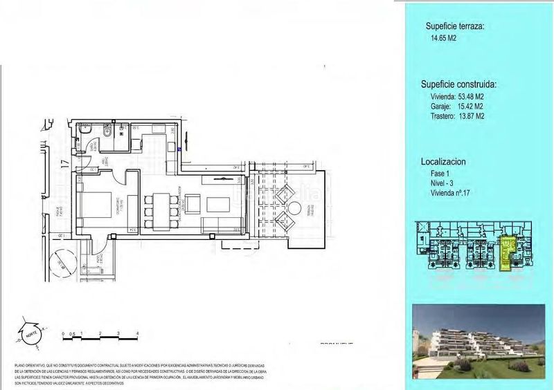 Foto 94734f37-7ef8-4962-a37b-5a39889b007f. Apartament amb aparcament piscina a Las Salinas Vera