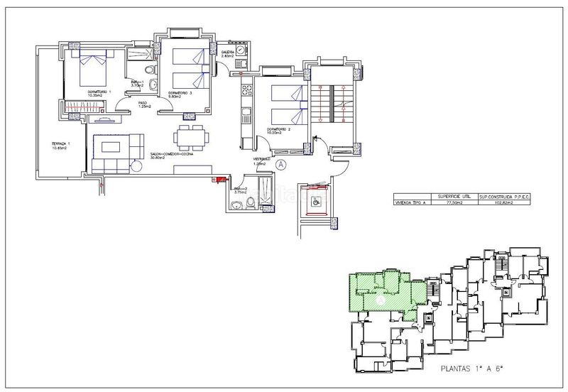 Foto c259adff-c484-4239-9e0b-2f18fd0e23b6. Apartament amb aparcament piscina a Tomás Maestre Manga del Mar Menor (La)