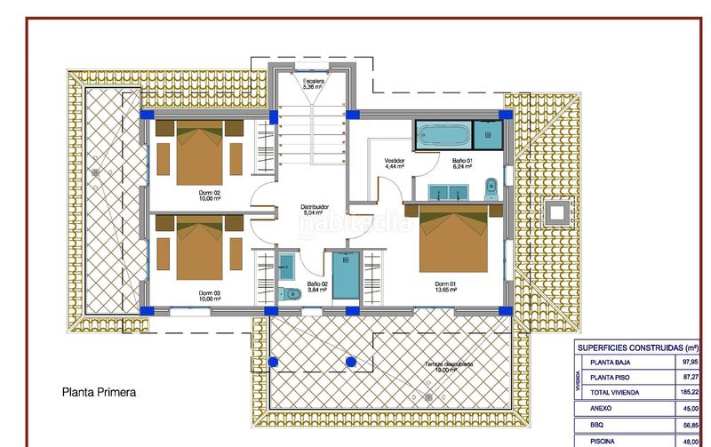 Foto f322f7bb-dc46-4667-a866-aeee479462cd. Xalet amb piscina a Pinoso