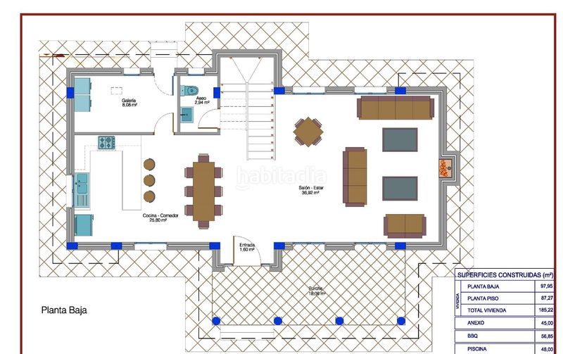 Foto f6c6741c-93b0-493e-9cb4-45e6531d0994. Xalet amb piscina a Pinoso