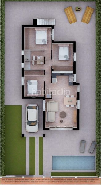Foto cf3fa93d-99b3-4db2-8be8-2b6da413d472. Chalet con parcheggio in Las Lomas de Rame-Bahía Bella Alcázares (Los)