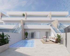 Haus in Pilar de la Horadada Ciudad. Viviendas de obra nueva en pilar de la horadada con piscina priv