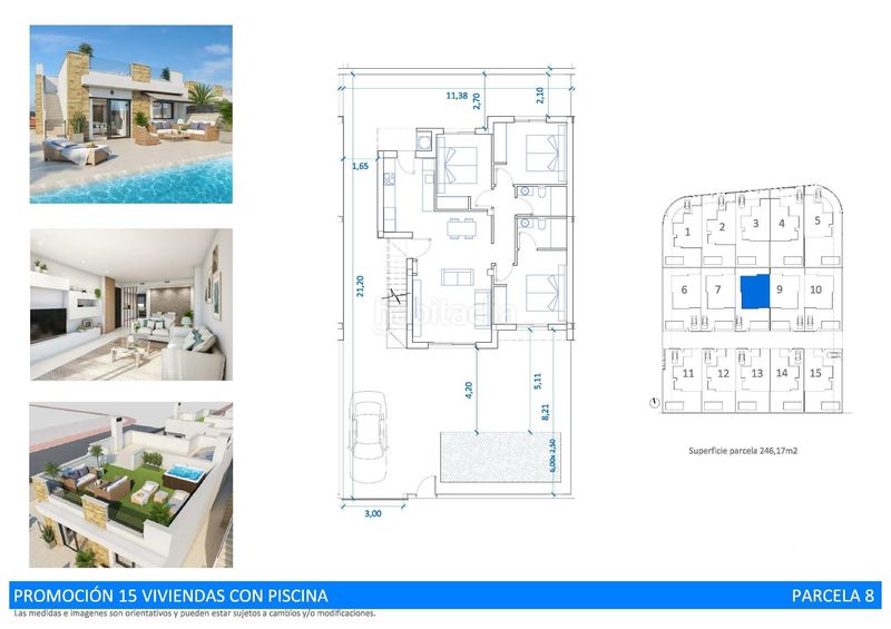 Foto 2a2f7407-1228-4f28-88a2-34dc1c1db3ce. Casa aparellada amb aparcament piscina a San Fulgencio