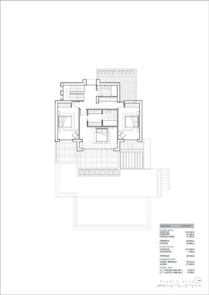 Foto a85e170a-2f79-428e-a1b5-e3946bfe44cf. Xalet amb aparcament piscina a La Fustera Benissa