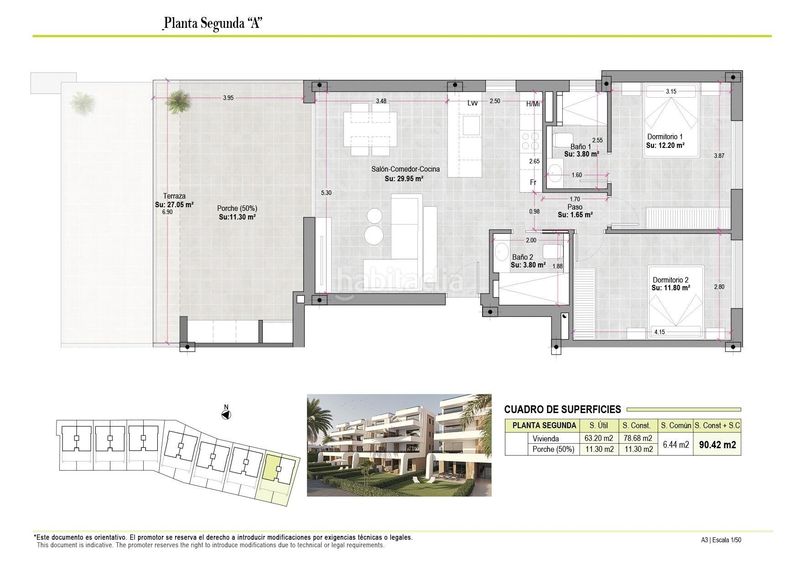 Foto a0c8fed2-140f-44e2-b884-bcd556b6a79f. Apartament amb aparcament piscina a Condado de Alhama Alhama de Murcia