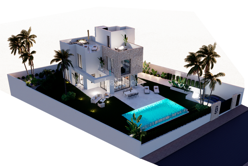 Foto 090d0ca4-c962-4f5a-a8f3-0ecc00c9d31b. Xalet amb piscina a balcón de Finestrat-terra marina Finestrat