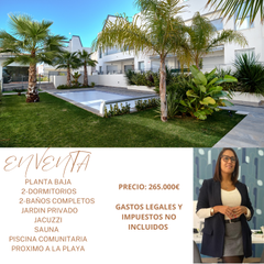 Apartament  Gregorio marañon. Piso en planta baja con jardín privado en la veleta, torrevieja.