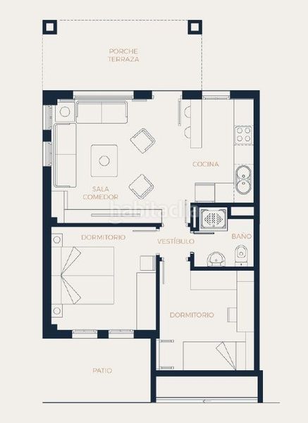 Foto 5137c62e-97b9-4306-b4cc-fd93654063d4. Apartment with heating in Val de San Vicente