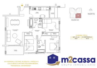 Pis en Calle m�dico antonio pelegr�n medina 6. Residencial universidad. Obra nova