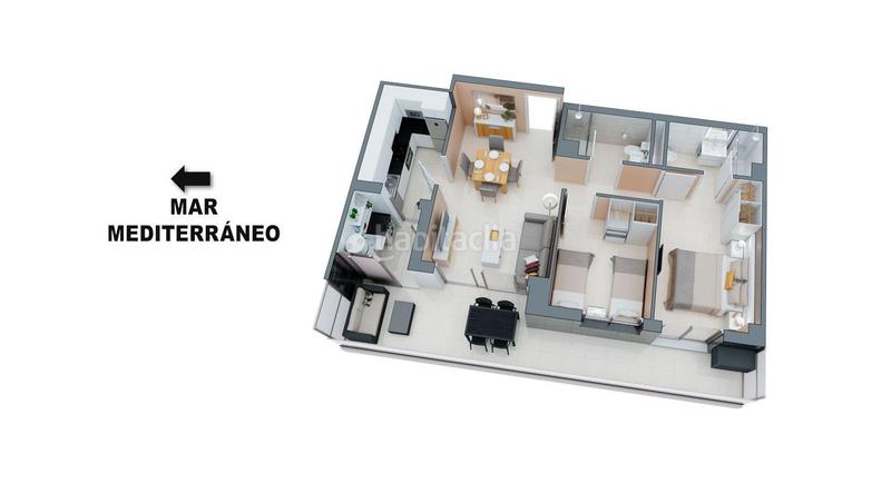Foto 7c65cec5-aea5-4871-8248-6239fe9bb9f5. Piso ciudad jardin 4 en Playa Morros de Gos Oropesa del Mar