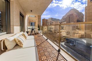 Location Appartement à Puerto. Alquiler de vacacional vistas al mar al peñon de ifach piscinaga