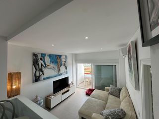 Pis  Cap de ponent. Piso moderno vista jardin tropical