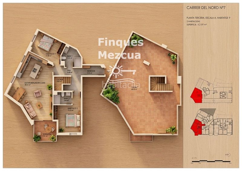 Foto 593eae34-1af7-438d-b6d0-e6f9576a506a. Duplex with heating in Centre Torredembarra