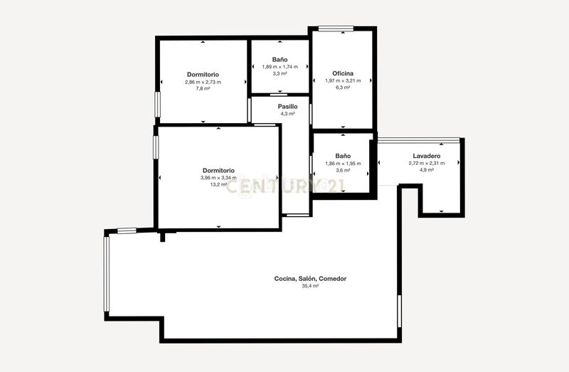 Foto 7af9b293-8675-4940-8872-e14b5d14cc72. Miete appartement mit parking in La Unión - Cruz de Humilladero - Los Tilos Málaga