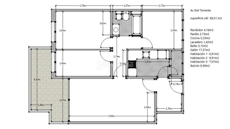 Foto 0e4b38e1-c47f-435c-8589-c50f542702f0. Appartement avec chauffage dans Can Vidalet Esplugues de Llobregat