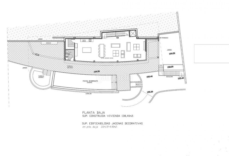 Foto 42959772-06f9-41f4-b05f-764db7acd2a5. Chalet avec chauffage parking piscine dans La Fustera Benissa