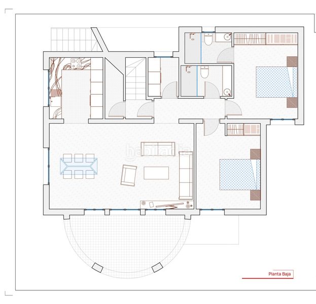 Foto c0f72cbe-f855-41af-b685-d4a166c65693. Chalet mit heizung parking pool in Maryvilla Calp