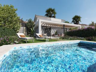 Maison jumelée à Paseo miguel de cervantes 3. Exclusiva villa nueva de 3 dormitorios en venta cerca del mar en