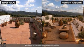 Casa a Campanet. Casa de 150 m2 con jardín y buhardilla en campanet