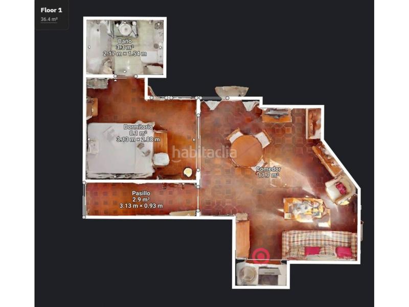 Foto 5fb6f131-299b-412b-b18c-31a1351463e0. Rent apartment with heating in Palacio Madrid