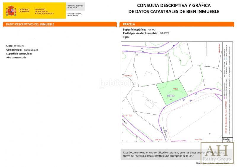 Foto d4211a1b-4754-4b27-86b5-3b52b969ee2d. Terreno residencial en Casco Urbano Moraira