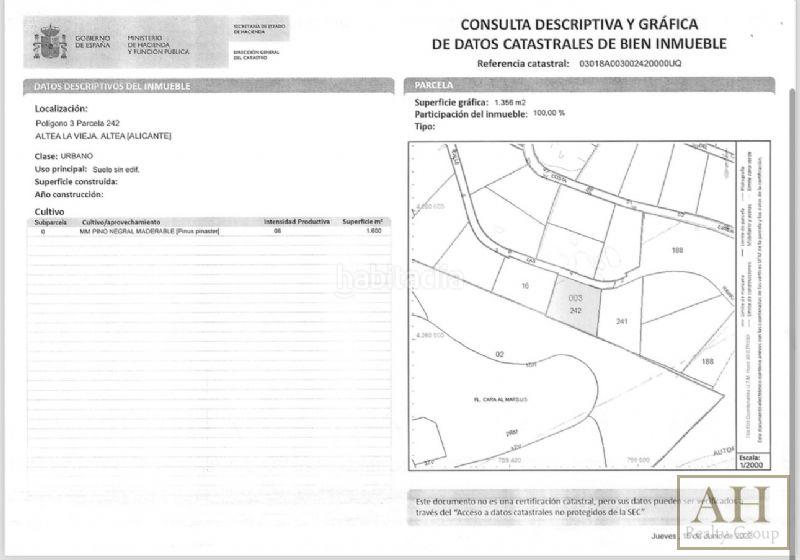 Foto 643c242b-af4d-48ff-9a33-2ac98546d492. Terreno residenziale in Mascarat Altea