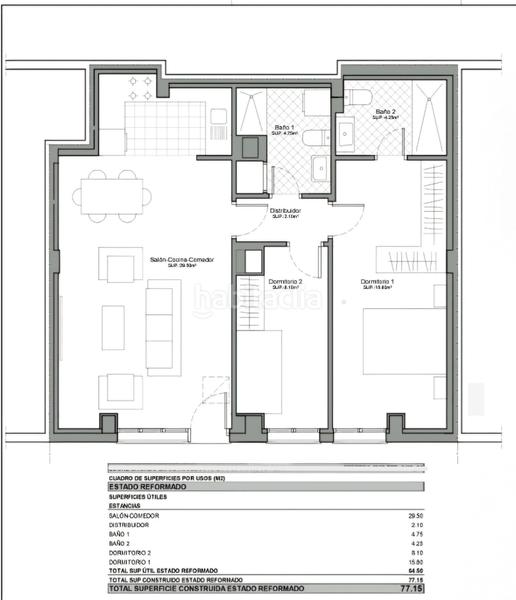 Foto dacc312b-9a90-4bb0-9f05-b09cb8a9d36d. Flat with heating in Parque Atlántico- San Matías Sevilla